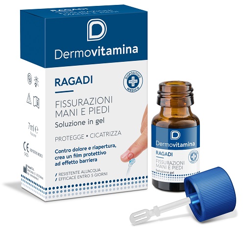 DERMOVITAMINA RAGADI GEL MANI E PIEDI 7 ML - Magnumfarma.it