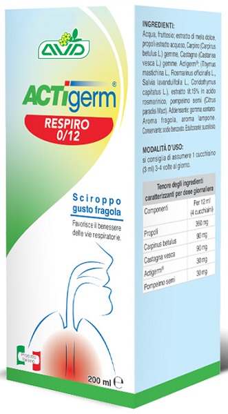 ACTIGERM RESPIRO 0-12 200 ML - Magnumfarma.it