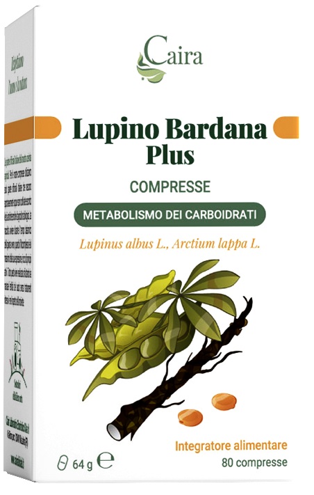 CAIRA LUPINO BARDANA PLUS 80 COMPRESSE DA 0,8 G - Magnumfarma.it
