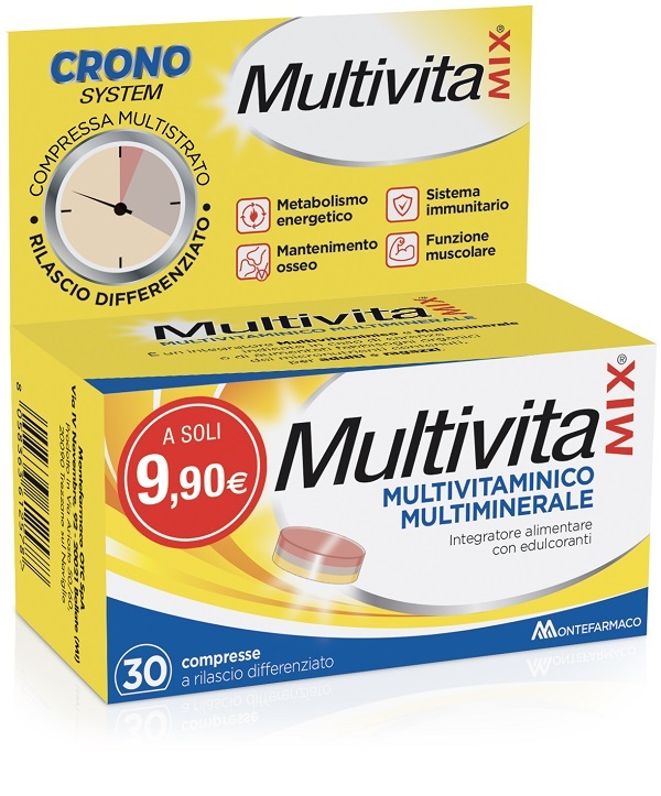 MULTIVITAMIX CRONO 30 COMPRESSE - Magnumfarma.it
