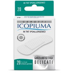 ICOPIUMA CEROTTO IN TESSUTO NON TESSUTO GRANDE 20 PEZZI - Magnumfarma.it