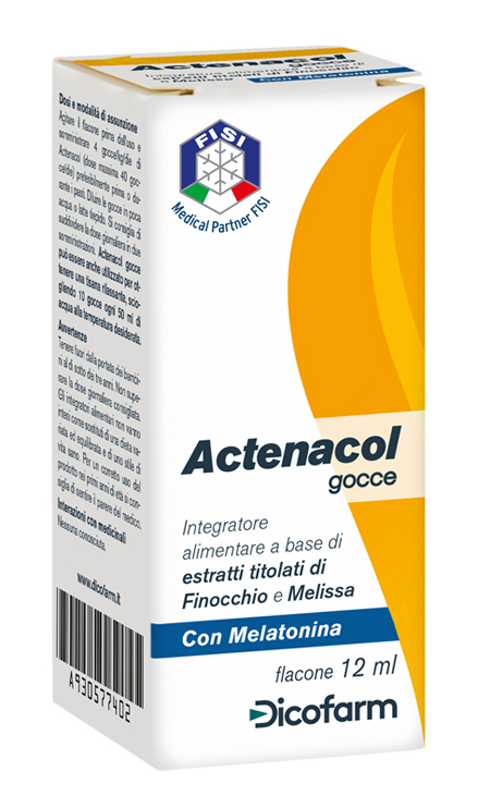 ACTENACOL GOCCE 12 ML CON MELATONINA - Magnumfarma.it