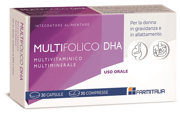 MULTIFOLICO DHA 30 CAPSULE + 30 COMPRESSE - Magnumfarma.it