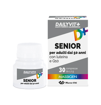 MASSIGEN SENIOR MULTIVITAMINICO E MULTIMINERALE 30 COMPRESSE RIVESTITE - Magnumfarma.it