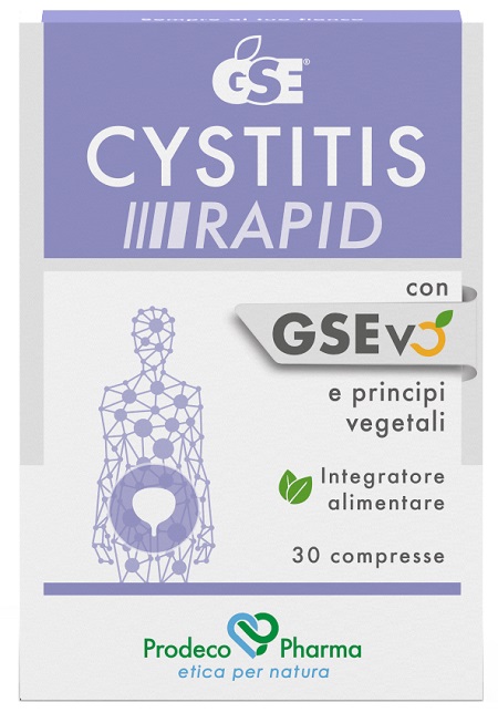 GSE CYSTITIS RAPID 30 COMPRESSE - Magnumfarma.it