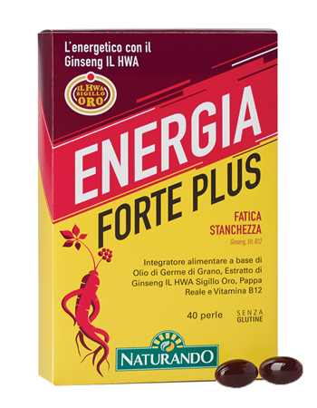 ENERGIA FORTE PLUS 40 PERLE - Magnumfarma.it