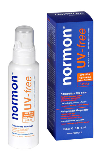 NORMON UV FREE SPRAY VISO CORPO 150 ML - Magnumfarma.it