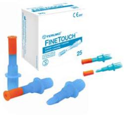 LANCETTE PUNGIDITO FINETOUCH 23 GAUGE 25 PEZZI - Magnumfarma.it
