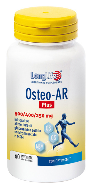 LONGLIFE OSTEO-AR PLUS 60 TAVOLETTE RIVESTITE - Magnumfarma.it