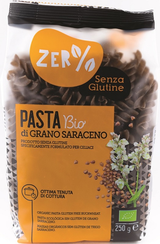 ZERO% GLUTINE FUSILLI GRANO SARACENO INTEGRALE SENZA GLUTINE250 G - Magnumfarma.it