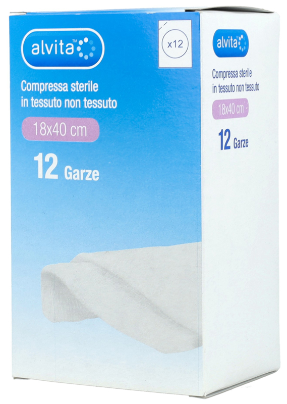 GARZA COMPRESSA TNT 18X40CM 12 PEZZI - Magnumfarma.it