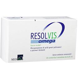 GOCCE OCULARI RESOLVIS OMEGA 20 FIALE MONODOSE 0,25 ML - Magnumfarma.it