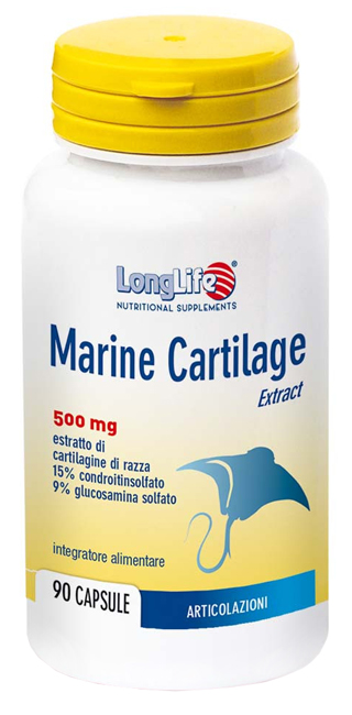 LONGLIFE MARINE CARTILAGE 90 CAPSULE DI GELATINA - Magnumfarma.it
