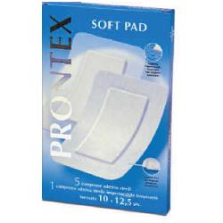GARZA COMPRESSA PRONTEX SOFT PAD 10X12,5 6 PEZZI (5 TNT + 1 IMPERMEABILE AQUA PAD) - Magnumfarma.it