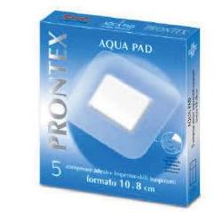 GARZA COMPRESSA PRONTEX AQUA PAD 10X8CM 5 PEZZI - Magnumfarma.it