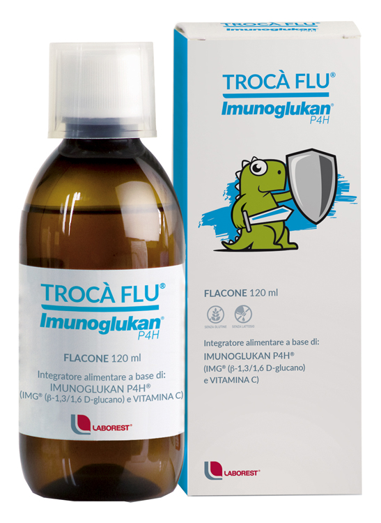 TROCA' FLU' IMUNOGLUKAN FLACONE 120 ML - Magnumfarma.it