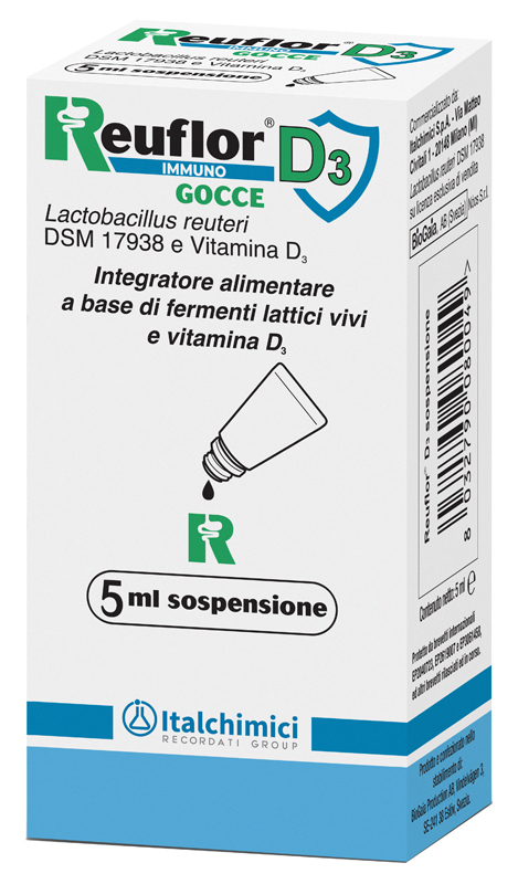 REUFLOR D3 GOCCE 5 ML - Magnumfarma.it