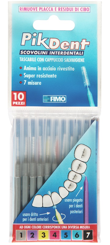 PIKDENT STUZZICOLINO 1 GRIGIO 10 PEZZI - Magnumfarma.it