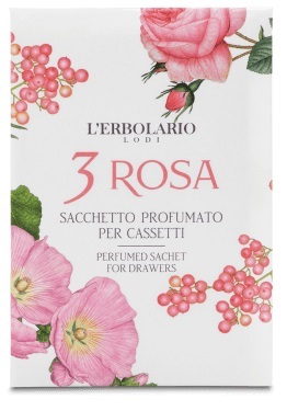 3 ROSA SACCHETTO PROFUMATO PER CASSETTI - Magnumfarma.it