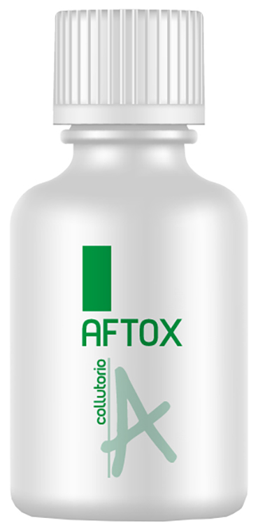 AFTOX COLLUTORIO FLACONE BIANCO, CON TAPPO E MISURINO DISPOSITIVO MEDICO INDICATO IN TUTTE LE LESIONI DEL CAVO ORALE E NEI PROCESSI INFIAMMATORI CORRELATI 100 ML 1 PEZZO - Magnumfarma.it