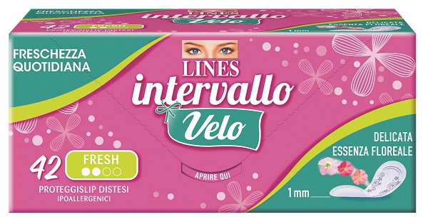 LINES INTERVALLO VELO FIORI E AGRUMI 42 PEZZI COUPON - Magnumfarma.it