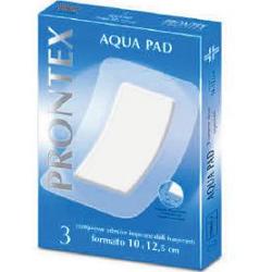 GARZA COMPRESSA PRONTEX AQUA PAD 10X12,5 CM 3 PEZZI - Magnumfarma.it