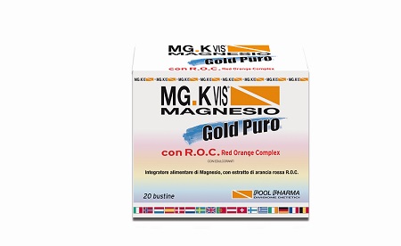 MGK VIS MAGNESIO GOLD PURO 20 BUSTE - Magnumfarma.it