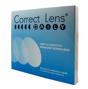 CORRECT LENS DAILY LENTI CONTATTO MONOUSO GIORNALIERE 5,25 30 PEZZI - Magnumfarma.it