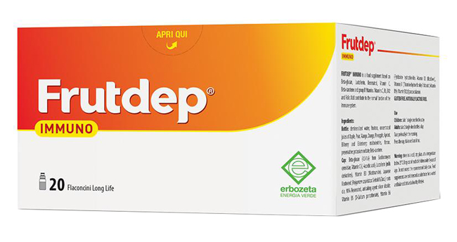 FRUTDEP IMMUNO 20 FLACONCINI 10 ML - Magnumfarma.it