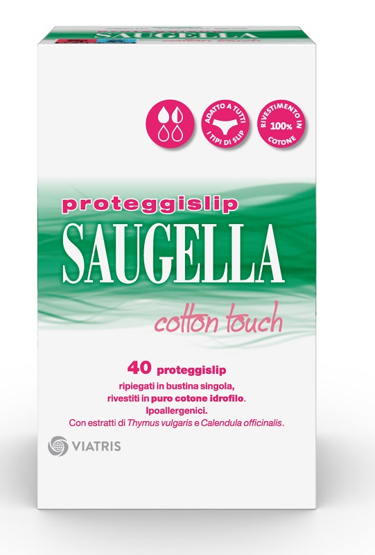 SAUGELLA ASSORBENTI COTTON TOUCH PROTEGGISLIP 40 PEZZI - Magnumfarma.it