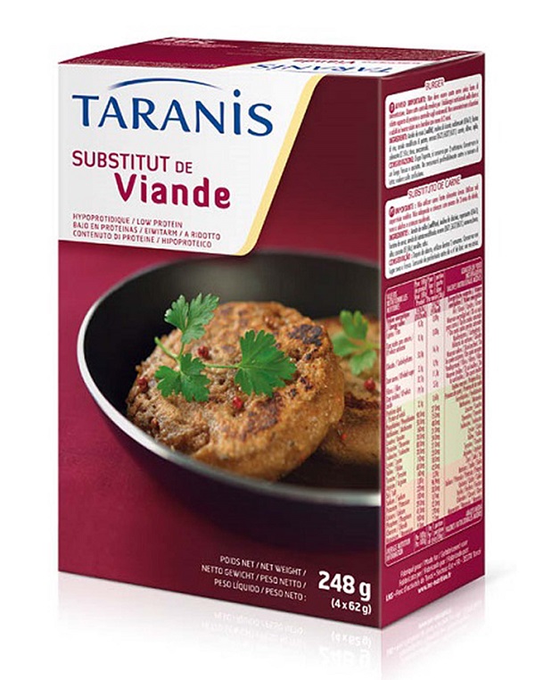 TARANIS BURGER SOSTITUTO CARNE 4 X 62 G - Magnumfarma.it