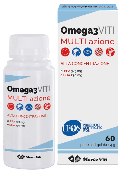 VITI OMEGA3 MULTIAZIONE 60 PERLE - Magnumfarma.it