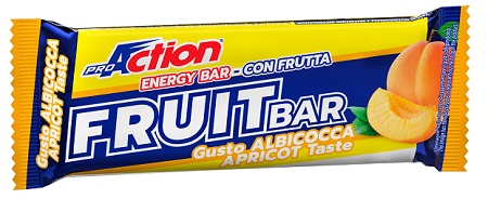 PROACTION FRUIT BAR BARRETTA ENERGETICA ALL'ALBICOCCA 40 G - Magnumfarma.it
