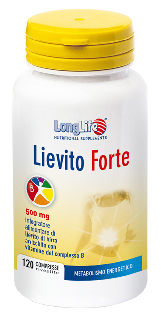 LONGLIFE LIEVITO FORTE 120 COMPRESSE - Magnumfarma.it