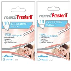 CEROTTO PER SUTURA MEDIPRESTERIL DELICATO TNT 3X75MM 10 PEZZI - Magnumfarma.it