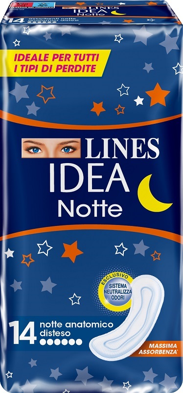 LINES IDEA NOTTE SENZA ALI 14 PEZZI - Magnumfarma.it