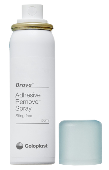 BRAVA SPRAY REMOVER PER DISTACCO DOLCE ADESIVI E DISPOSITIVI PER STOMIA 50 ML - Magnumfarma.it