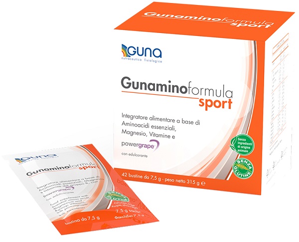 GUNAMINOFORMULA SPORT 42 BUSTE 315 G - Magnumfarma.it