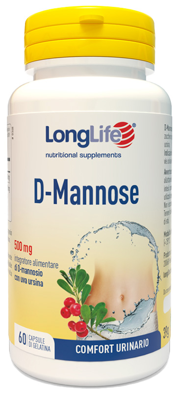 LONGLIFE D-MANNOSE 60 CAPSULE - Magnumfarma.it