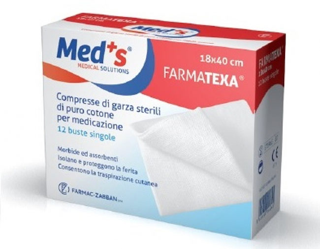 GARZA COMPRESSA MEDS 12/12 18X40CM 12 PEZZI - Magnumfarma.it
