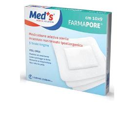 MEDICAZIONE ADESIVA MEDS 10X23 CM 3 PEZZI - Magnumfarma.it