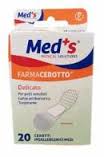 CEROTTO MEDS STRIP DELICATO TESSUTO NON TESSUTO MEDIO 20 PEZZI - Magnumfarma.it