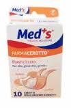 CEROTTO MEDS STRIP TELA IPOALLERGENICO ELASTICIZZATO ASSORTITI 10 PEZZI - Magnumfarma.it