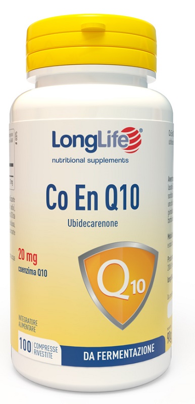 LONGLIFE CO EN Q10 20MG 100 COMPRESSE RIVESTITE - Magnumfarma.it