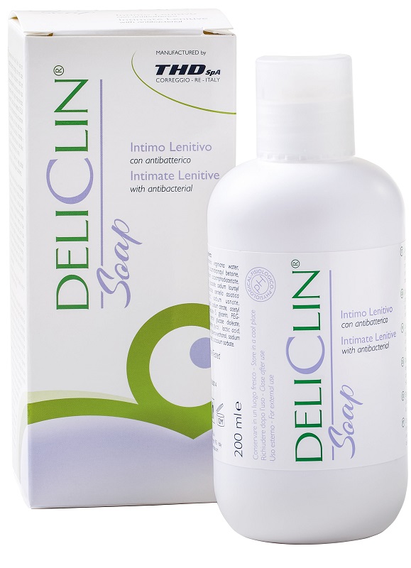 DELICLIN SOAP DETERGENTE INTIMO LENITIVO CON ANTIBATTERICO 200 ML - Magnumfarma.it