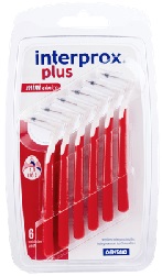 INTERPROX PLUS MINICONICO ROSSO 6 PEZZI - Magnumfarma.it