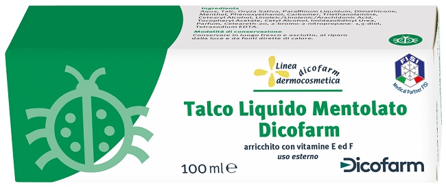 DICOFARM TALCO LIQUIDO MENTOLATO 100 ML - Magnumfarma.it