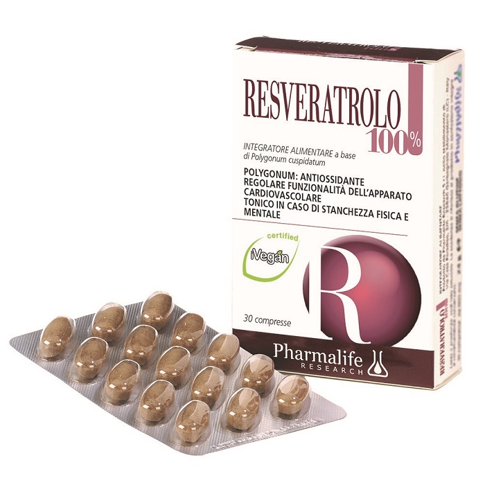 RESVERATROLO 100% 30 COMPRESSE - Magnumfarma.it