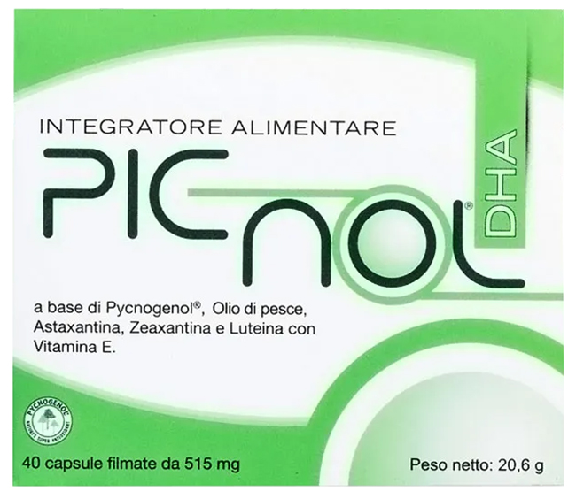 PICNOL DHA 40 CAPSULE 21,11 G - Magnumfarma.it