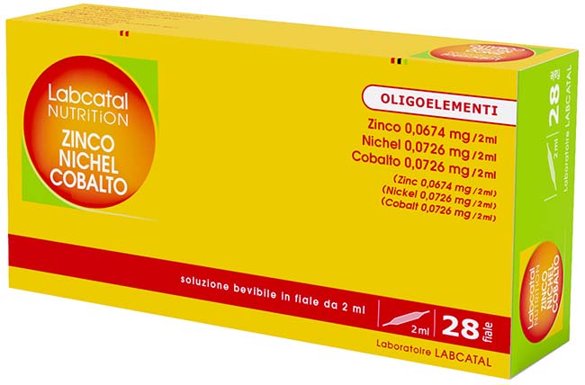 LABCATAL NUTRITION ZINCO/NICHEL/COBALTO 28 FIALE 2 ML - Magnumfarma.it